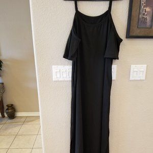 NWT - Cold Shoulder Jersey Maxi Dress